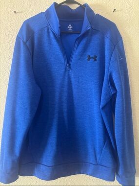 Under Armour Royal Blue Half-Zip Pullover